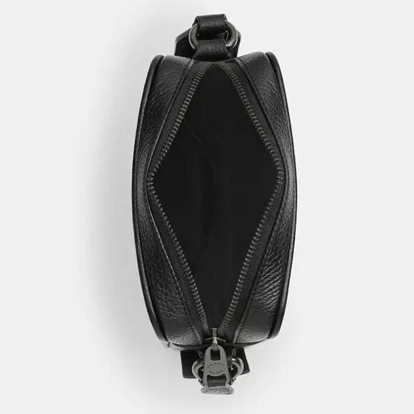 Coach Sullivan Crossbody Bag Style CAT78 | NWT | Signature Canvas & Pebble Leath - Picture 2 of 12